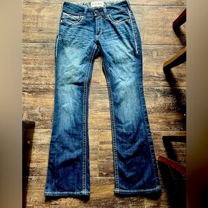 Ariat denim jeans new without tags never worn husband bought